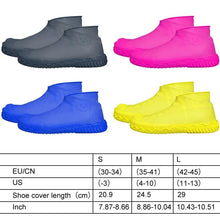 Load image into Gallery viewer, Waterproof Rain Unisex Shoe Cover Silicone