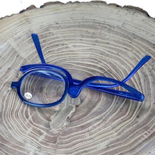 Load image into Gallery viewer, Magnifying Rotating Makeup Reading Glasses From +1.0 to +4.0