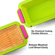 Load image into Gallery viewer, Silicone Cake Mold Round & Rectangular Shapes