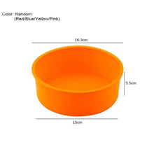 Load image into Gallery viewer, Silicone Cake Mold Round & Rectangular Shapes