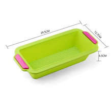 Load image into Gallery viewer, Silicone Cake Mold Round & Rectangular Shapes
