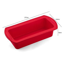 Load image into Gallery viewer, Silicone Cake Mold Round & Rectangular Shapes
