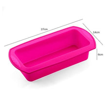 Load image into Gallery viewer, Silicone Cake Mold Round & Rectangular Shapes