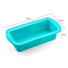 Load image into Gallery viewer, Silicone Cake Mold Round & Rectangular Shapes