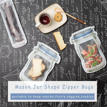 Load image into Gallery viewer, Reusable Mason Jar Bags