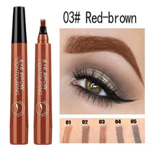 Load image into Gallery viewer, Microblading Eyebrow Pen Fork Tip Fine Waterproof