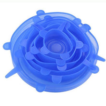 Load image into Gallery viewer, 6Pcs Silicone Stretch Lids Universal