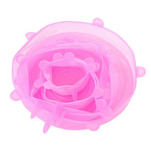 Load image into Gallery viewer, 6Pcs Silicone Stretch Lids Universal