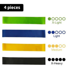 Load image into Gallery viewer, Resistance Rubber Bands Set For Fitness