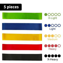 Load image into Gallery viewer, Resistance Rubber Bands Set For Fitness