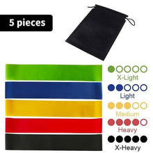 Load image into Gallery viewer, Resistance Rubber Bands Set For Fitness