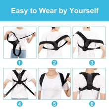 Load image into Gallery viewer, Medical Adjustable Clavicle Posture Corrector