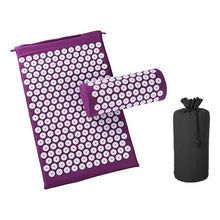 Load image into Gallery viewer, Acupressure Mat & Pillow Massage Set