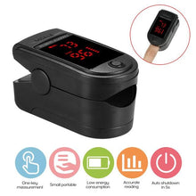 Load image into Gallery viewer, Blood Oxygen Finger Pulse Digital Meter