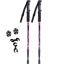 Load image into Gallery viewer, 2 Pcs Anti Shock Ultralight Nordic Walking Sticks