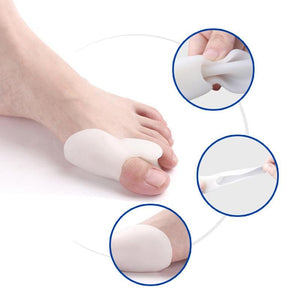 1Pair Silicone Toes Separator Bunion Bone Corrector