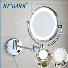 Load image into Gallery viewer, Makeup Mirrors LED Wall Mounted Double Side
