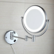 Load image into Gallery viewer, Makeup Mirrors LED Wall Mounted Double Side
