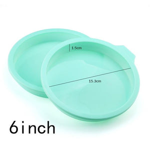 Silicone Cake Mold Round & Rectangular Shapes
