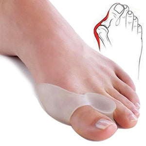 1Pair Silicone Toes Separator Bunion Bone Corrector