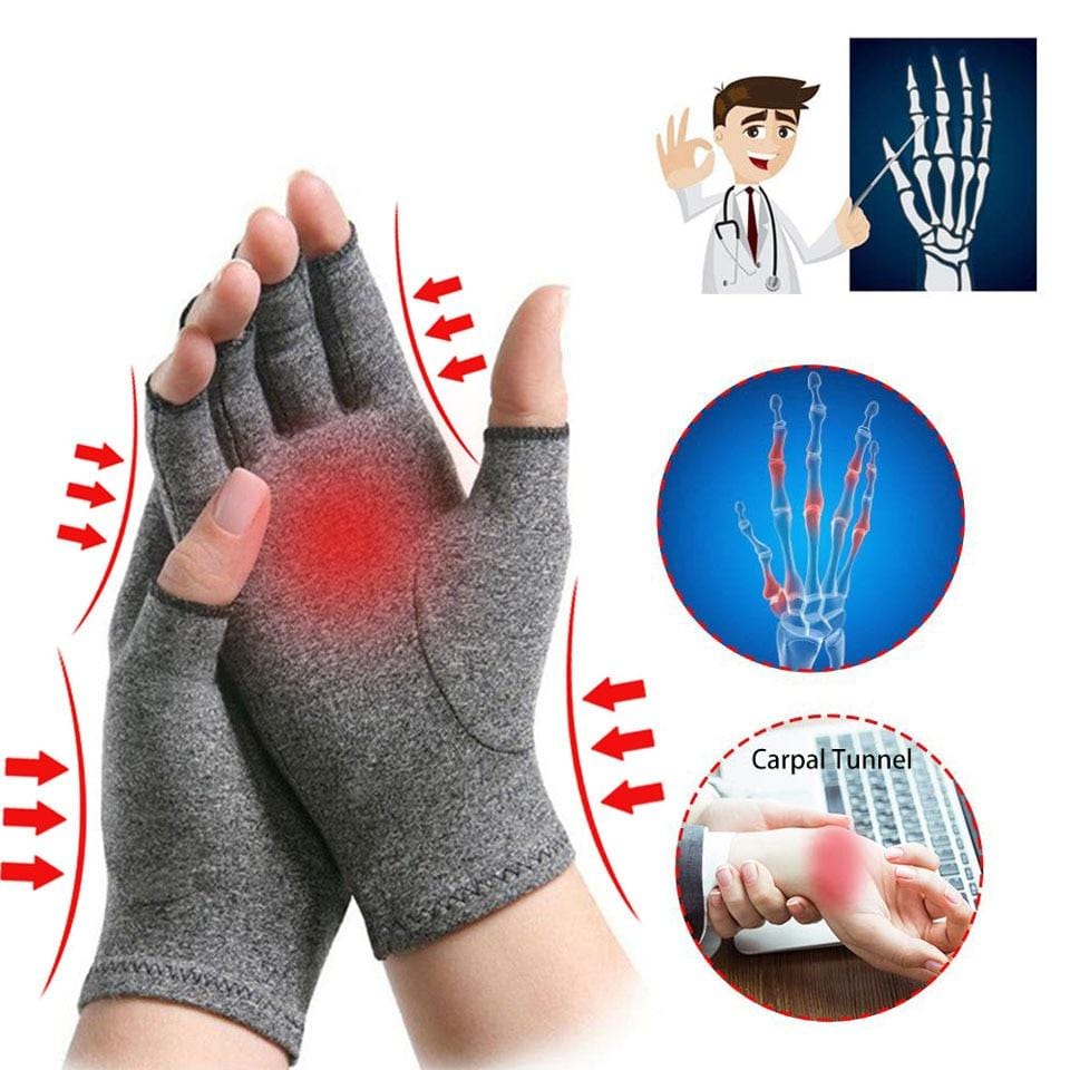 1 Pair Adult Rheumatoid Arthritis Compression Hand Glove