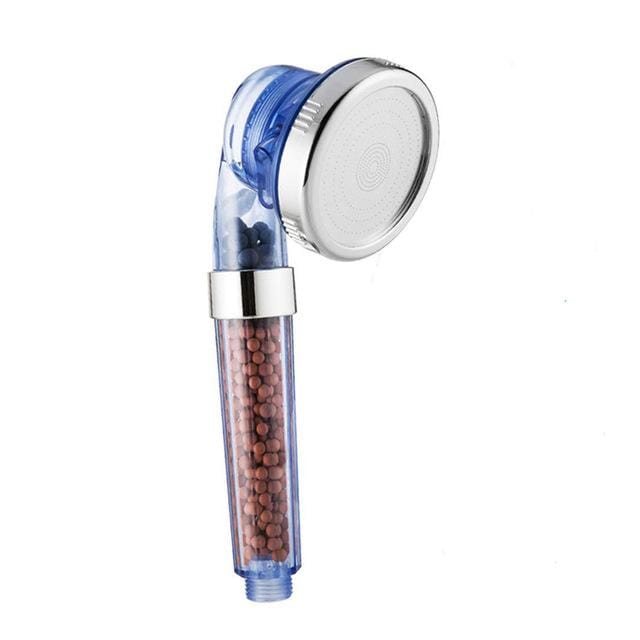 Bathroom 3 Function Adjustable Jetting Shower Anion Stone Filter