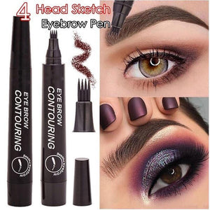 Microblading Eyebrow Pen Fork Tip Fine Waterproof