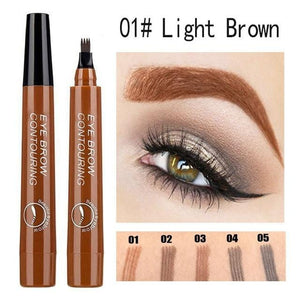 Microblading Eyebrow Pen Fork Tip Fine Waterproof