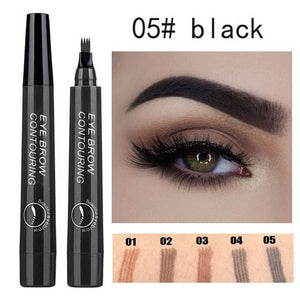 Microblading Eyebrow Pen Fork Tip Fine Waterproof