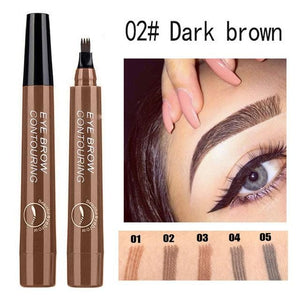 Microblading Eyebrow Pen Fork Tip Fine Waterproof