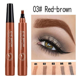 Microblading Eyebrow Pen Fork Tip Fine Waterproof
