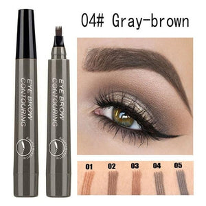 Microblading Eyebrow Pen Fork Tip Fine Waterproof