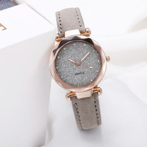 Casual Women Watch Leather