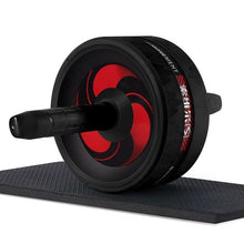 Charger l'image dans la galerie, Roller&amp;Jump Rope No Noise Abdominal Wheel Ab Roller with Mat  For Exercise Fitness Equipment Accessories Body Building
