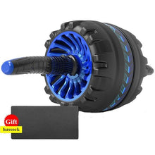 Charger l'image dans la galerie, Roller&amp;Jump Rope No Noise Abdominal Wheel Ab Roller with Mat  For Exercise Fitness Equipment Accessories Body Building
