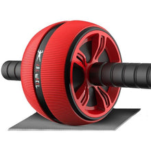 Charger l'image dans la galerie, Roller&amp;Jump Rope No Noise Abdominal Wheel Ab Roller with Mat  For Exercise Fitness Equipment Accessories Body Building
