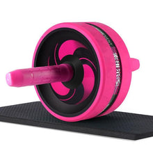 Charger l'image dans la galerie, Roller&amp;Jump Rope No Noise Abdominal Wheel Ab Roller with Mat  For Exercise Fitness Equipment Accessories Body Building
