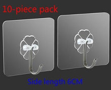 Load image into Gallery viewer, Strong Transparent Self Adhesive Sucker Wall Hooks
