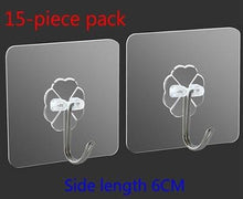Load image into Gallery viewer, Strong Transparent Self Adhesive Sucker Wall Hooks
